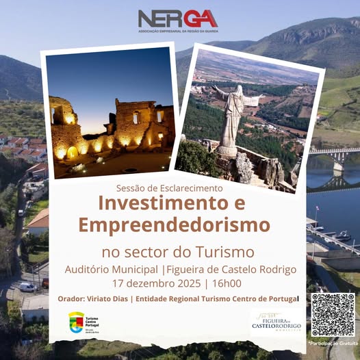 Cartaz – Sessão de Esclarecimento Investimento e Empreendedorismo no Setor do Turismo