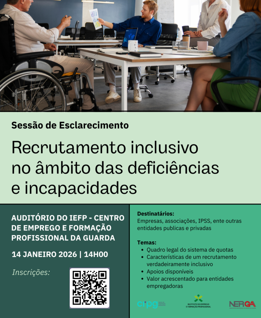 Recrutamento Inclusivo no Âmbito das Deficiências e Incapacidades